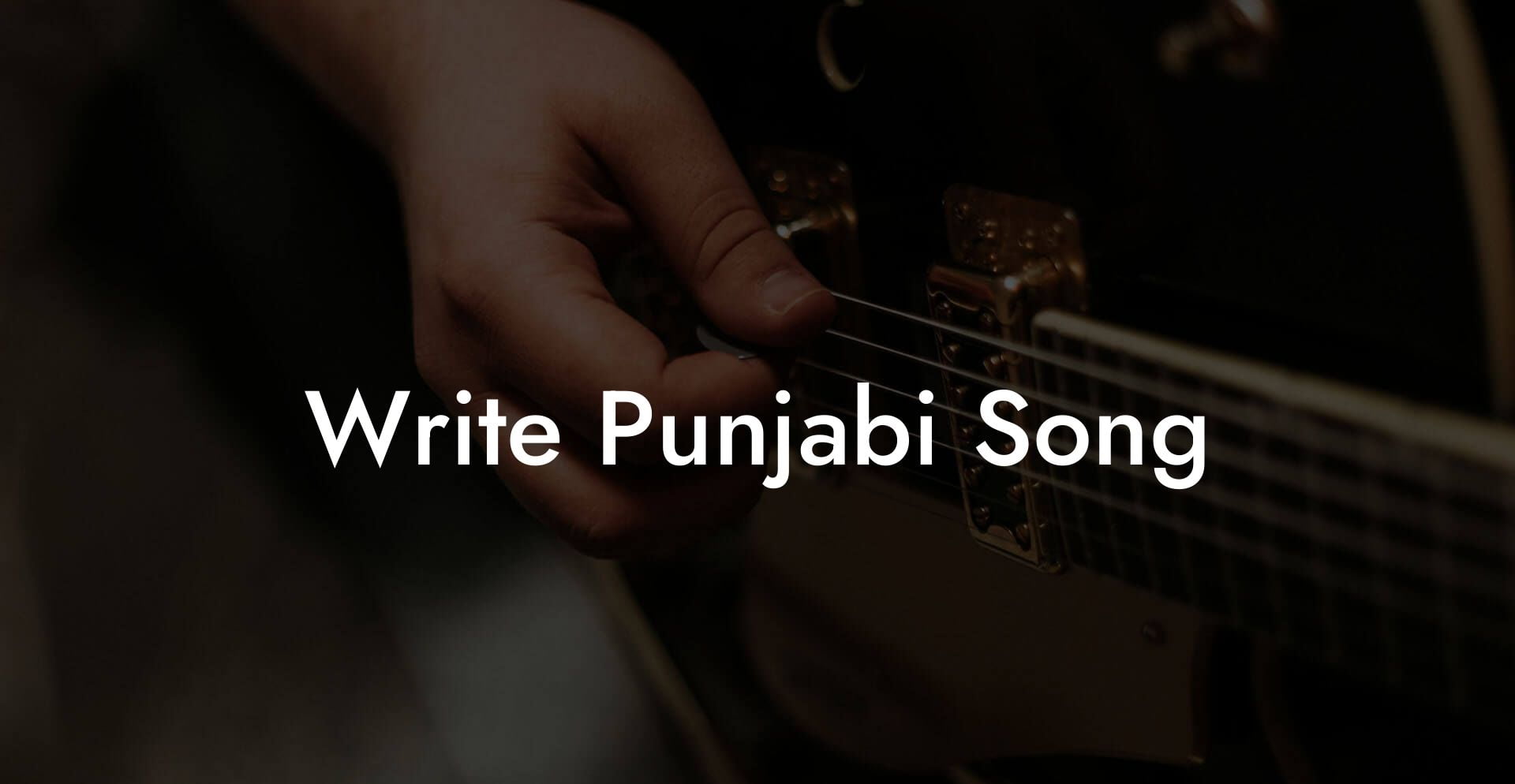 write punjabi song lyric assistant