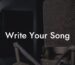 write your song lyric assistant