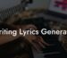 writing lyrics generator lyric assistant