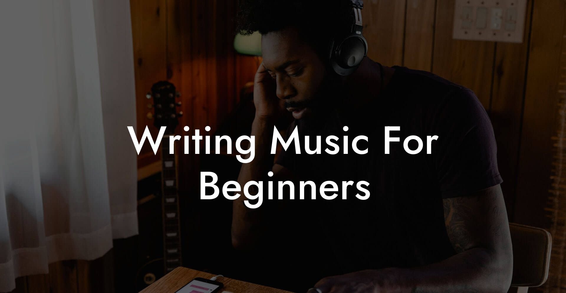 writing music for beginners lyric assistant