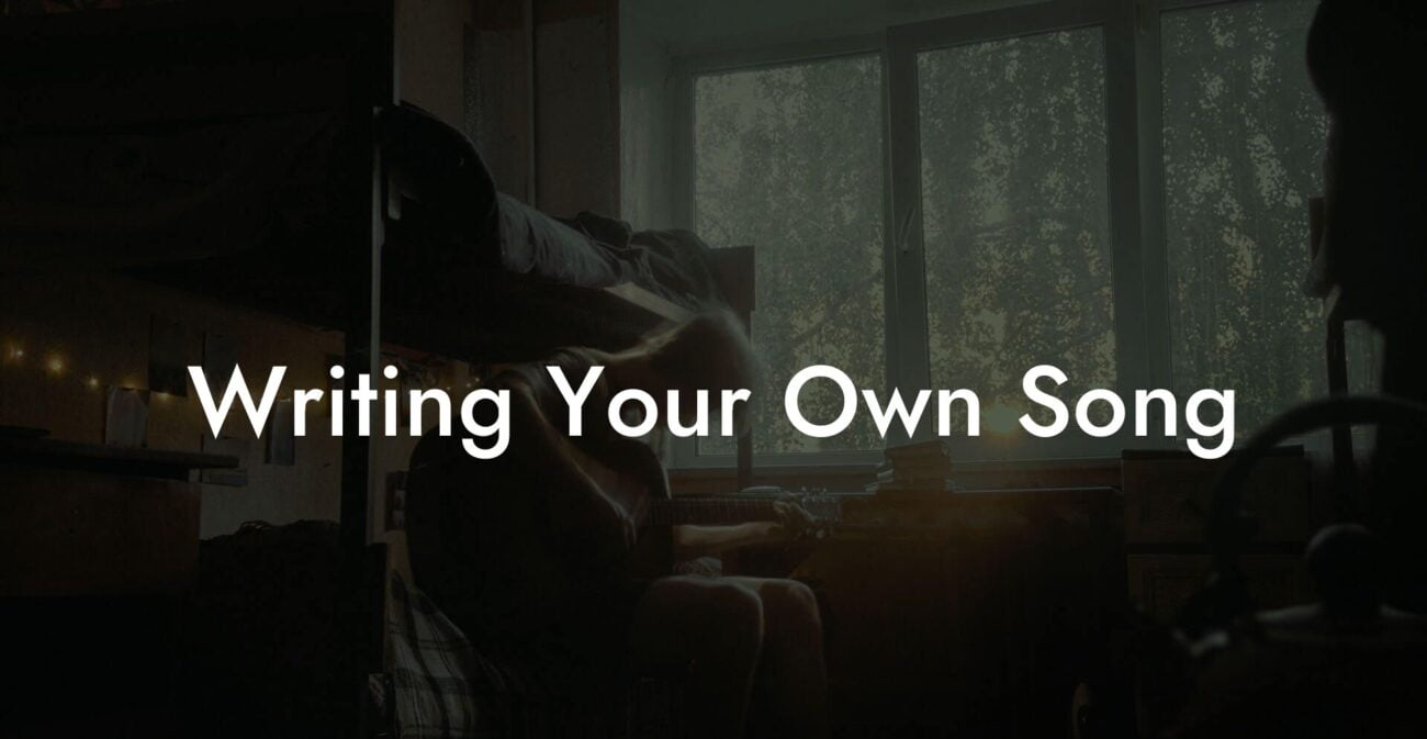 writing your own song lyric assistant