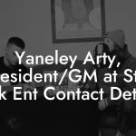 Yaneley Arty, President/GM at Star Trak Ent Contact Details