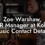 Zoe Warshaw, A&R Manager at Kobalt Music Contact Details